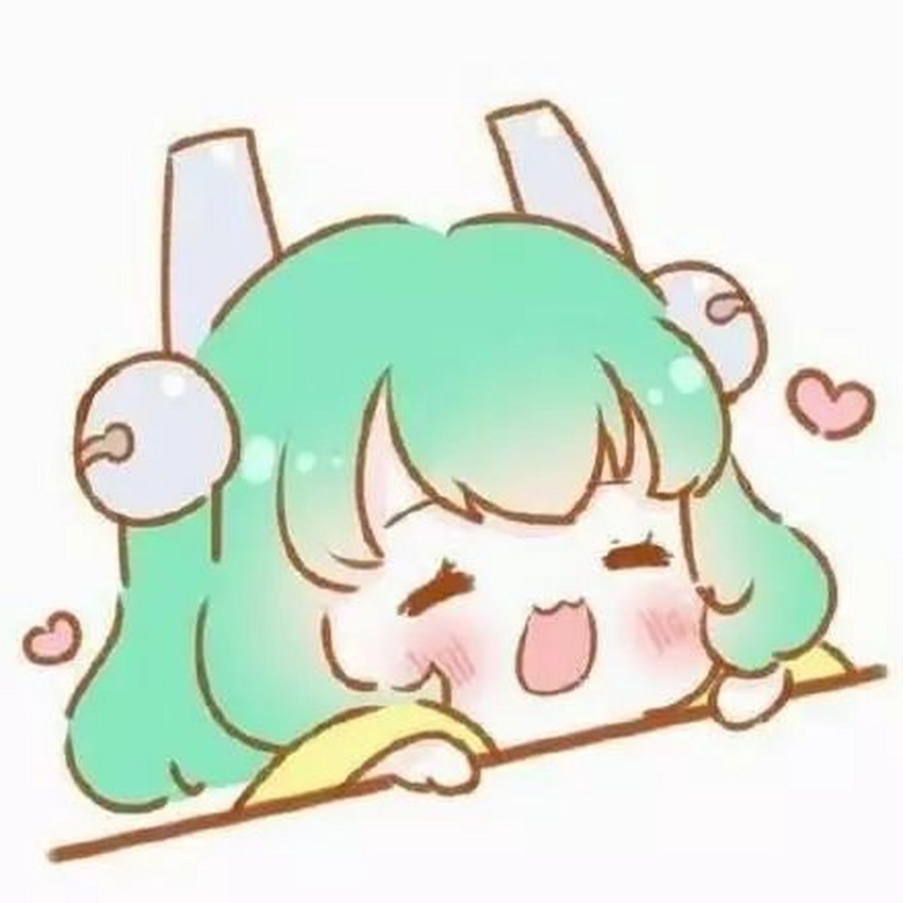 王者荣耀蔡文姬q版头像:好萌的小萝莉