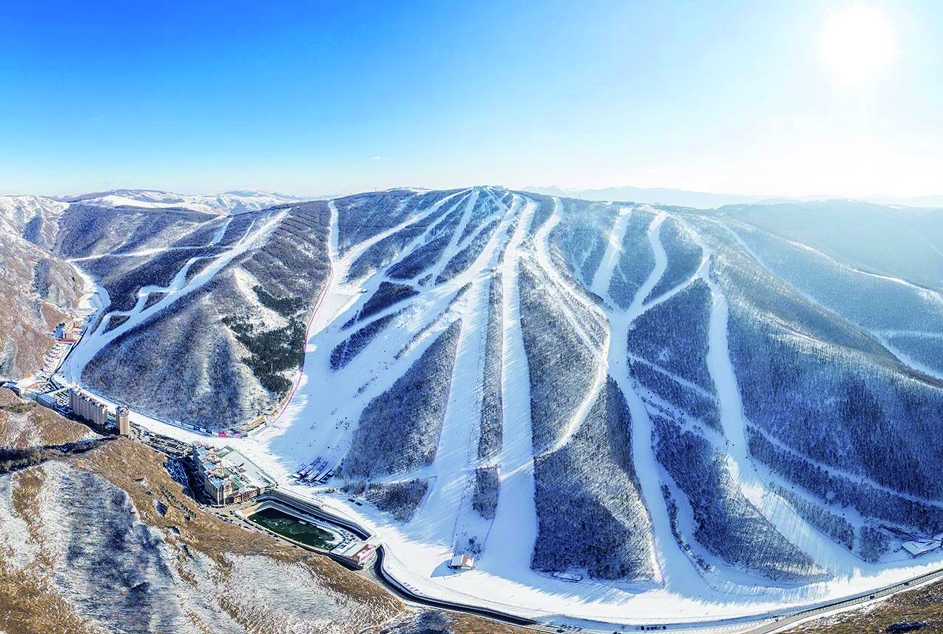 张家口雪景图片