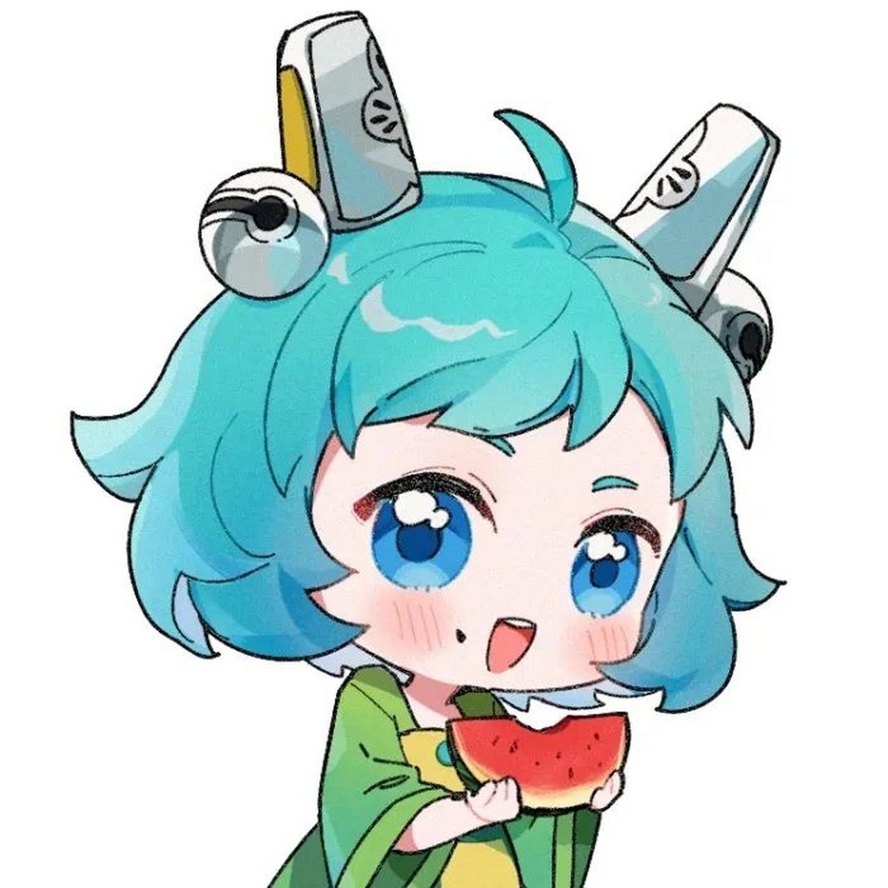 王者荣耀蔡文姬q版头像:好萌的小萝莉