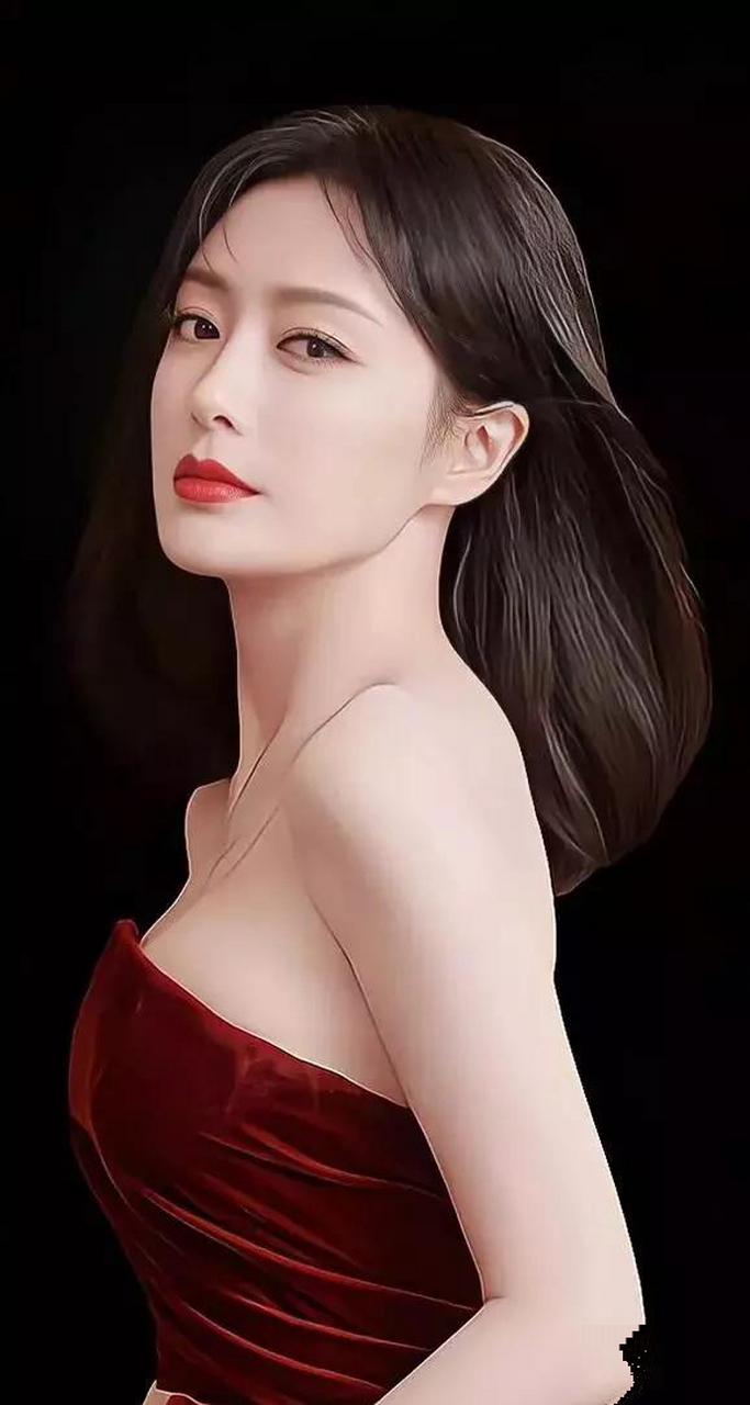 秦岚真是漂亮迷人,气质优雅!