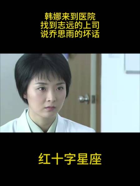 红十字星座韩娜来到医院找到志远的上司说乔思雨的坏话
