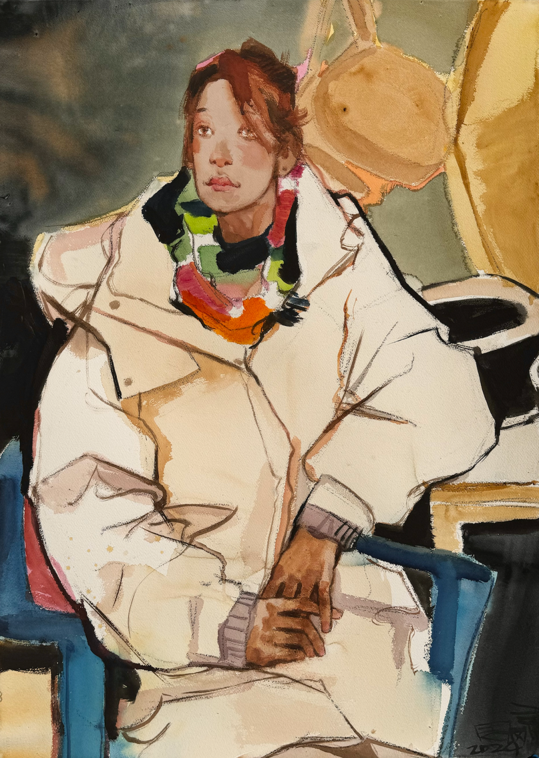 对话中国美院教授周刚丨黑色,是生命的底色