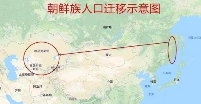 中国朝鲜族分布图片