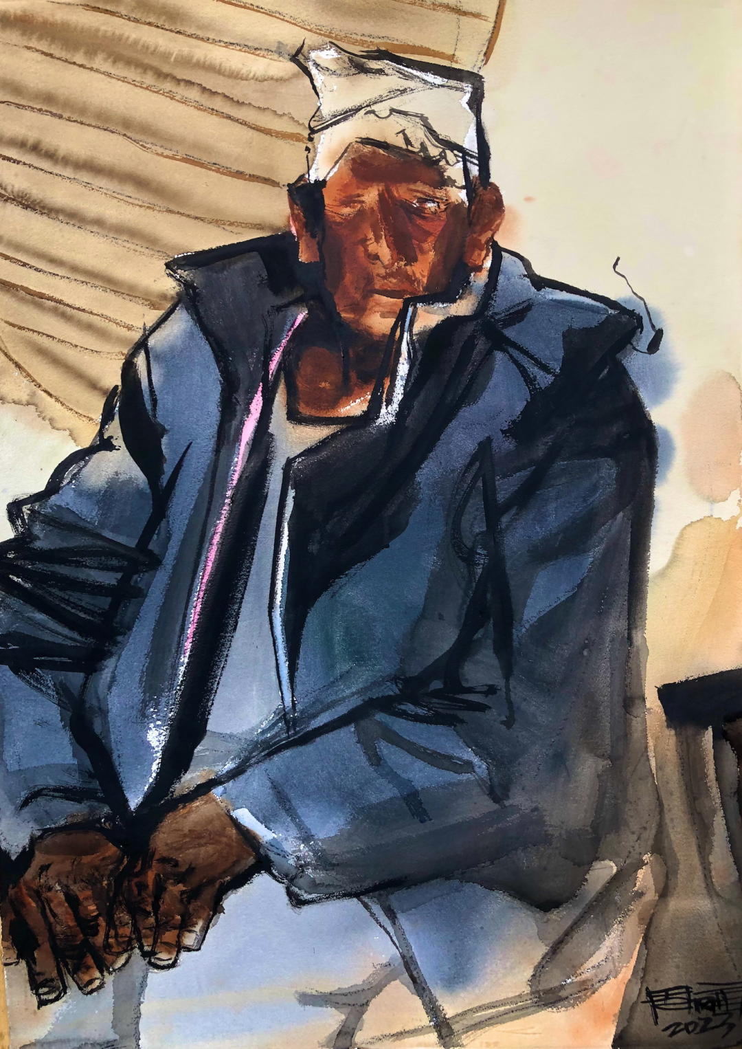 对话中国美院教授周刚丨黑色,是生命的底色