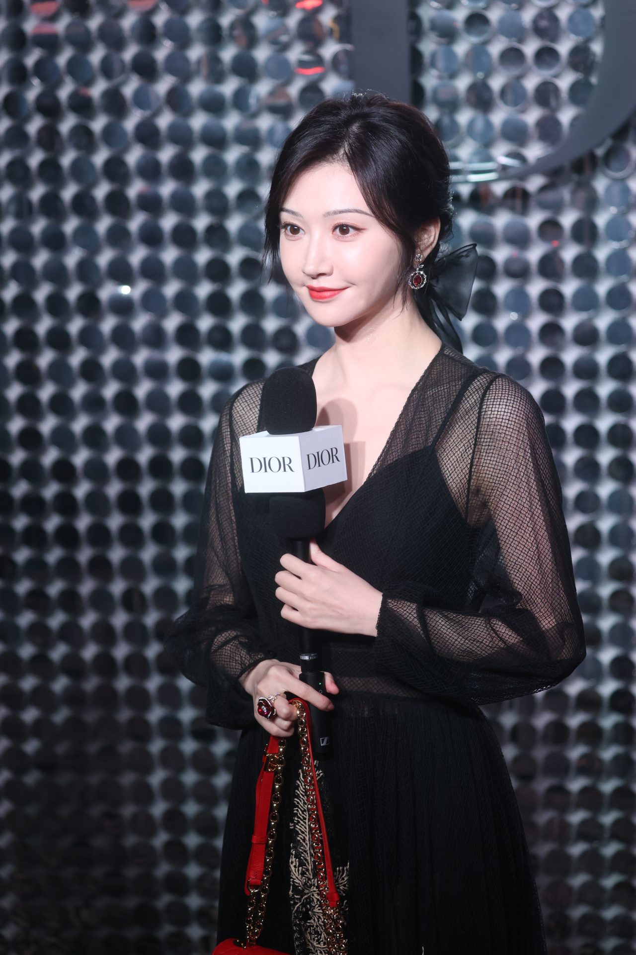 【113】景甜02现场低胸高透裙02超清单反素材0202131p