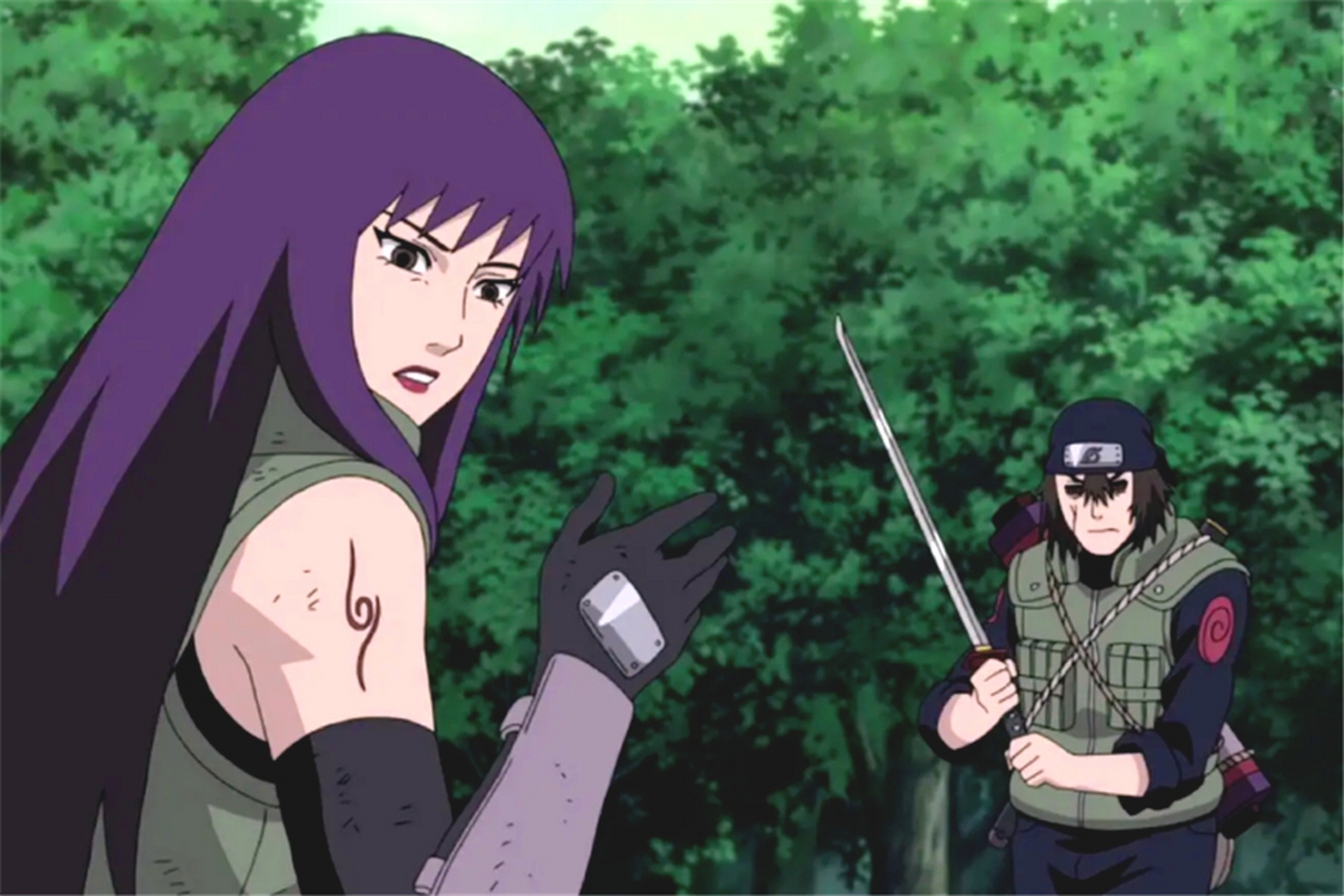 火影忍者中有多位剑术高手,如二代火影千手扉间,完美人柱力奇拉比,铁