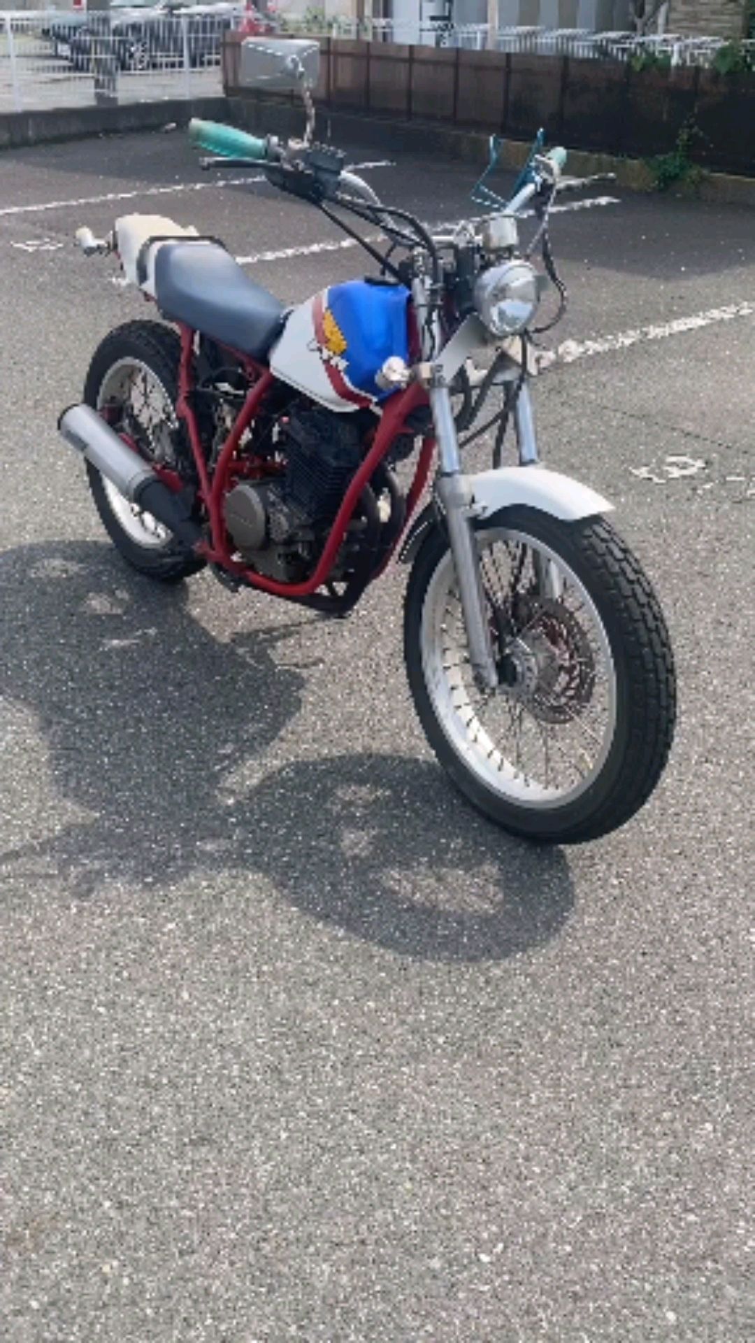 本田双缸摩托车!