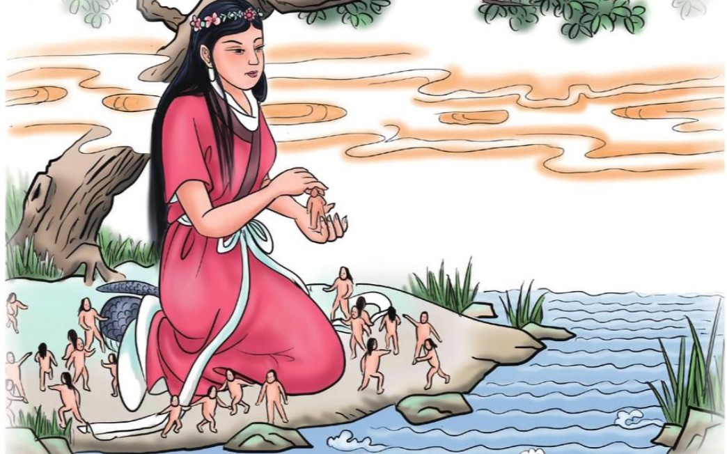 古代八卦文明:简说女娲铲土造人的神话与古代文化