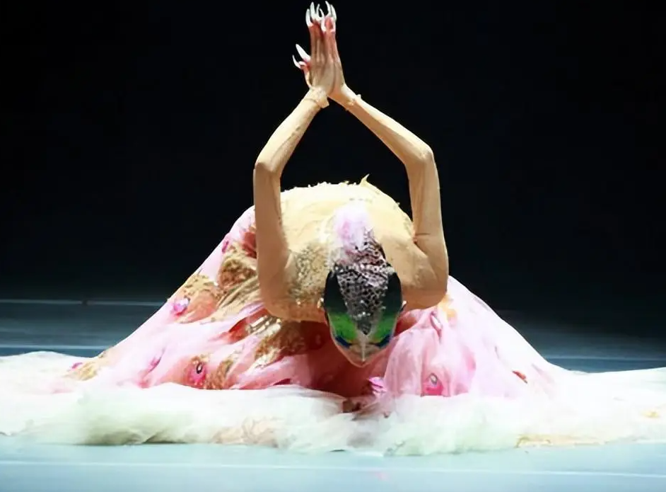 杨丽萍的舞蹈又引发热议,被质疑没穿衣服!