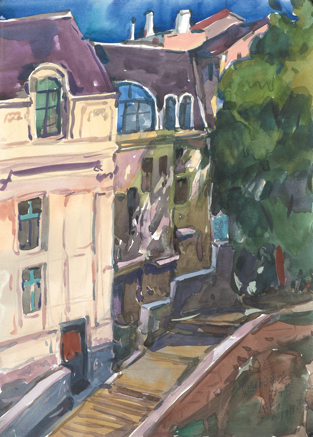 "陆琦,江健文,管建新,金丹域外写生作品展"将于6月8日开展