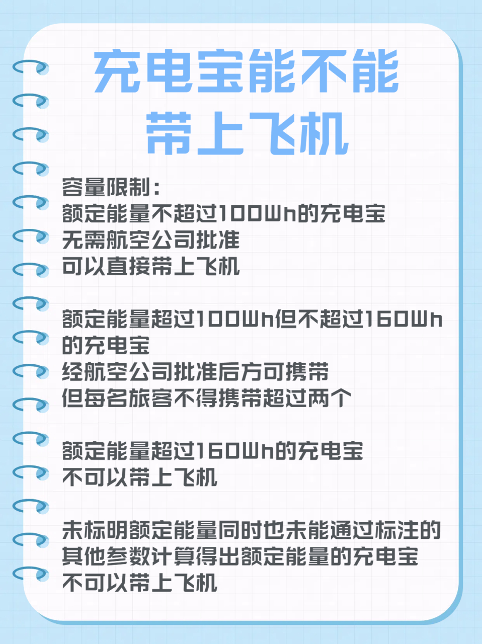 充电宝能不能带上飞机  我今天想来分享一下关于充电宝能不能带上飞机