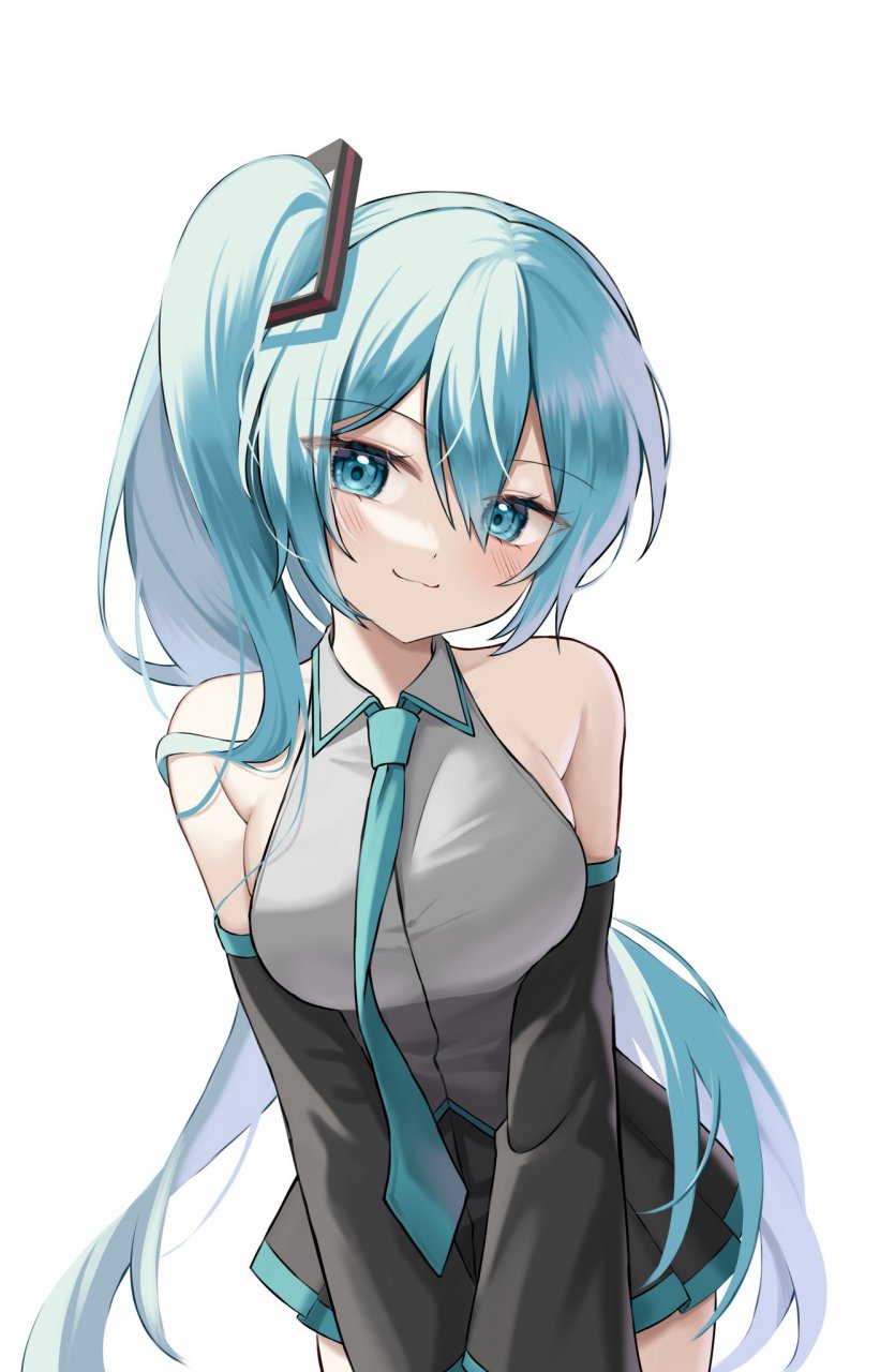 二次元# 单马尾初音未来 twi:@momyong