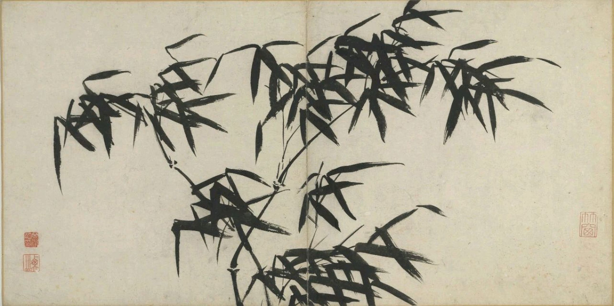 文徴明墨竹册,文人风骨,聊写胸中逸气