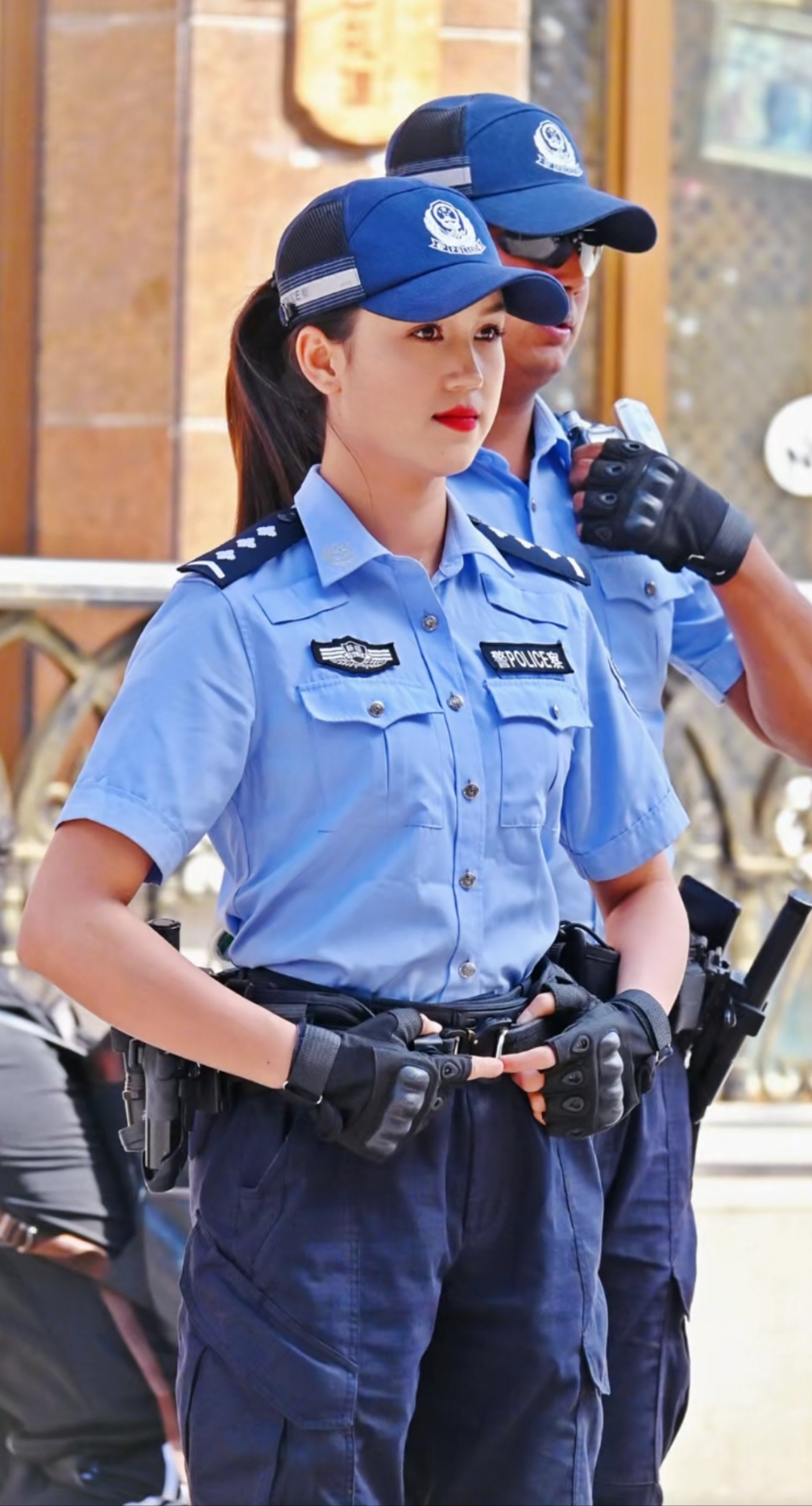 女警英姿图片