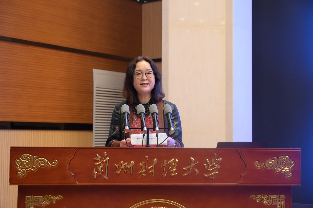 郑亚莉致辞他强调,兰州财经大学始终深入贯彻落实党的二十大精神,积极