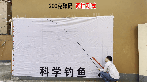 鱼竿测评:化氏龙纹鲤旗舰三