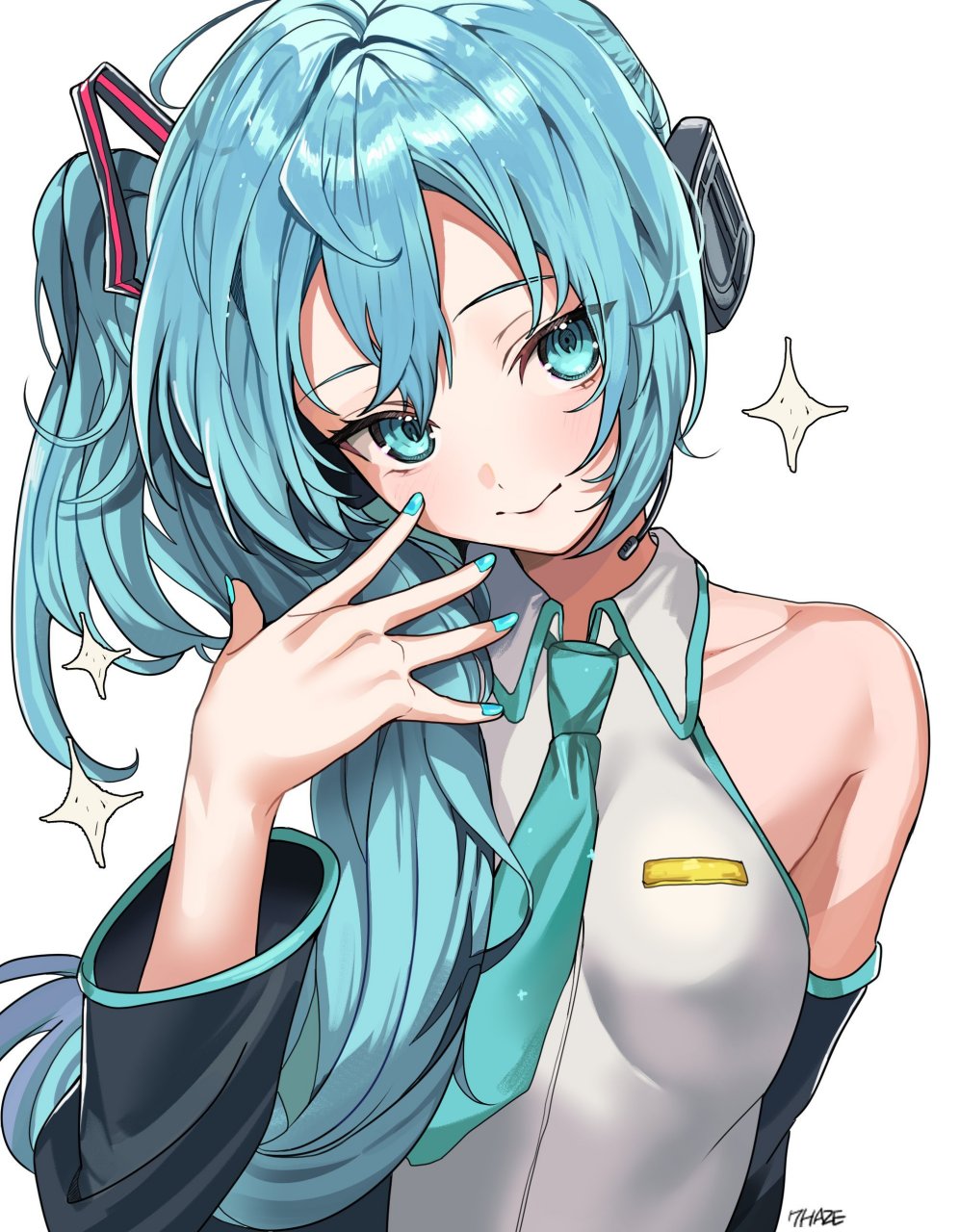初音未来# 侧马尾的miku[期待]