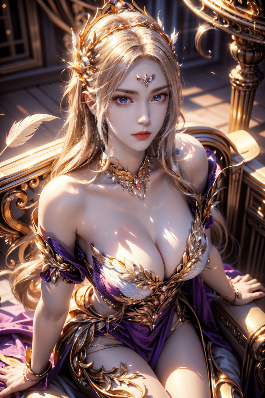 ai高清壁纸~千仞雪~金色流光 #斗罗大陆千仞雪# #国漫女神# #斗罗大陆