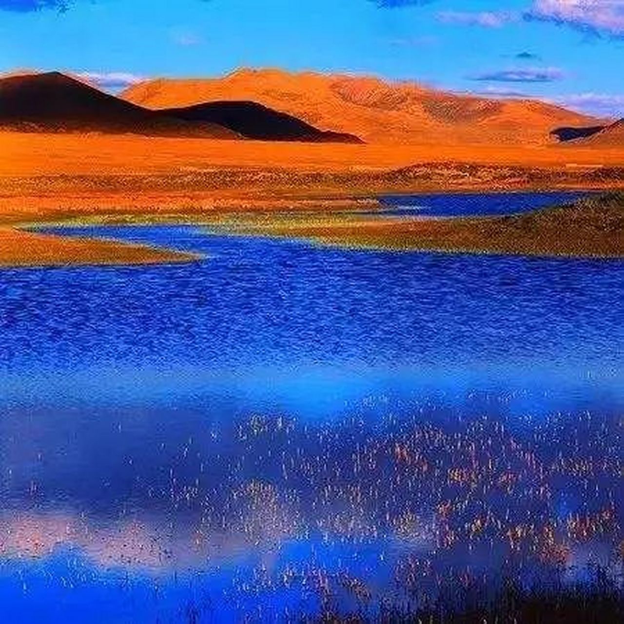 黄河源头星宿海