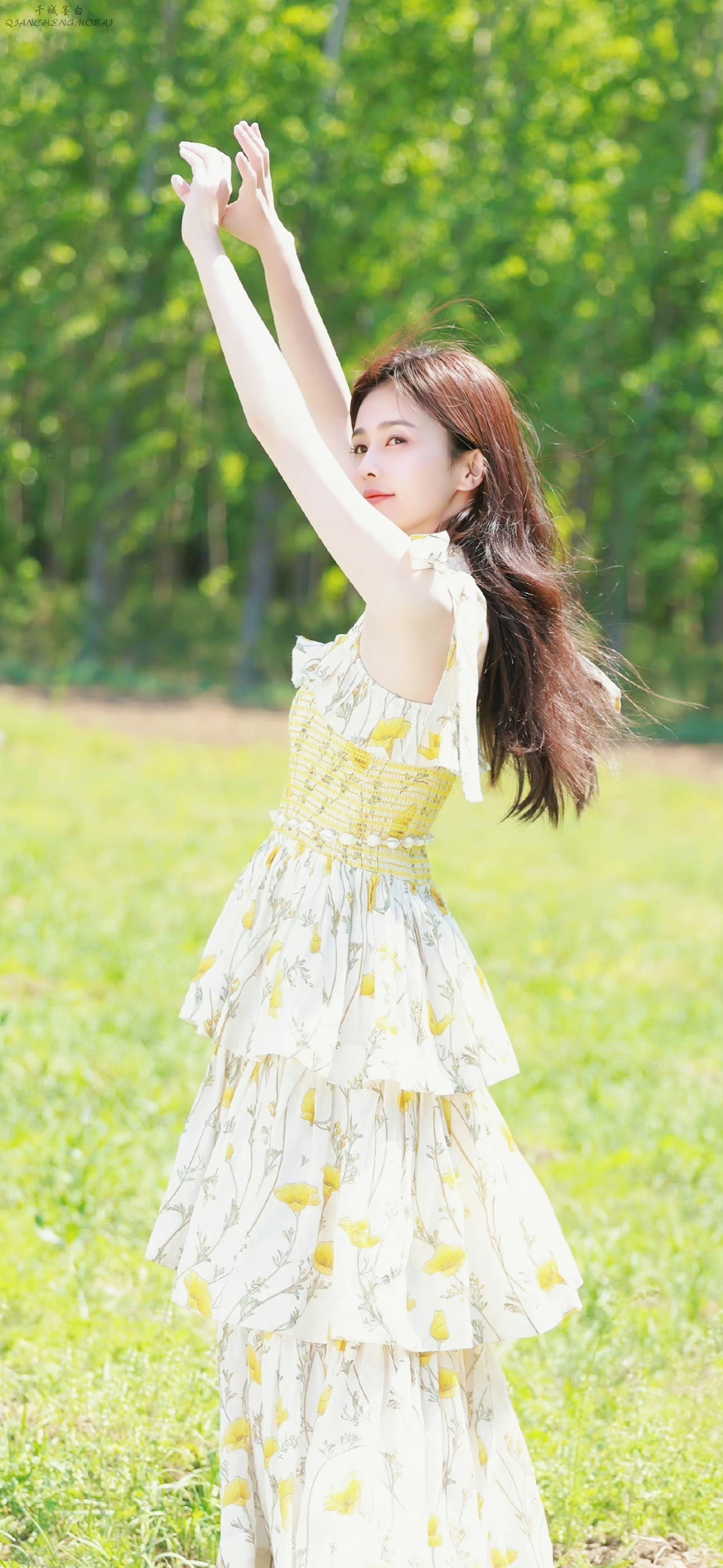 白鹿清纯可爱#美女