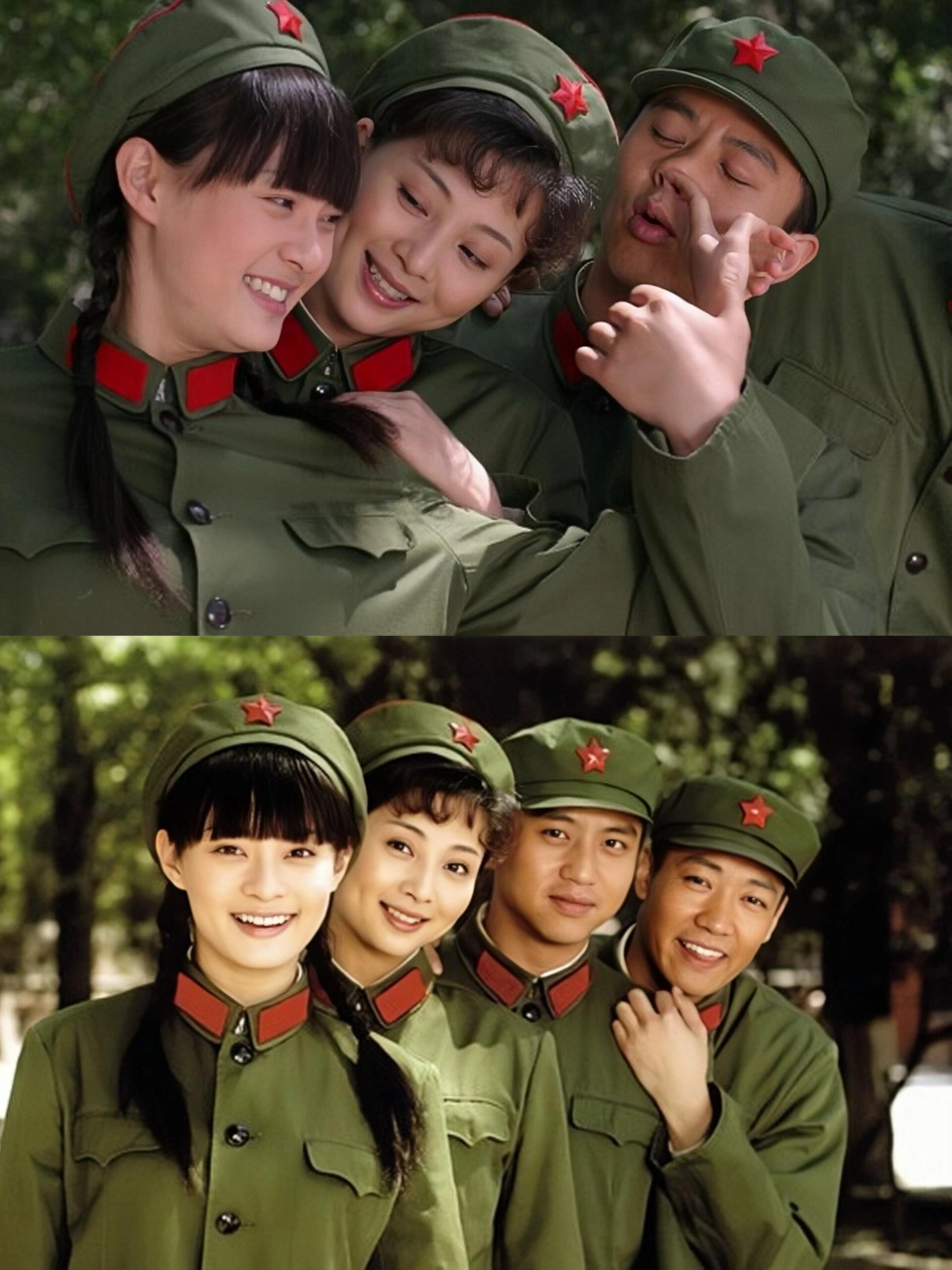 《幸福像花儿一样》邓超孙俪旧照,真夫妻就是好嗑!