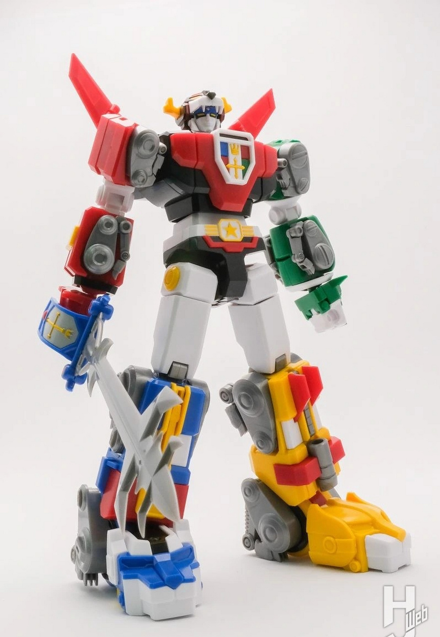 模型欣赏:gsc moderoid 百兽王 高莱恩 战神金刚 拼装模型,可以实现