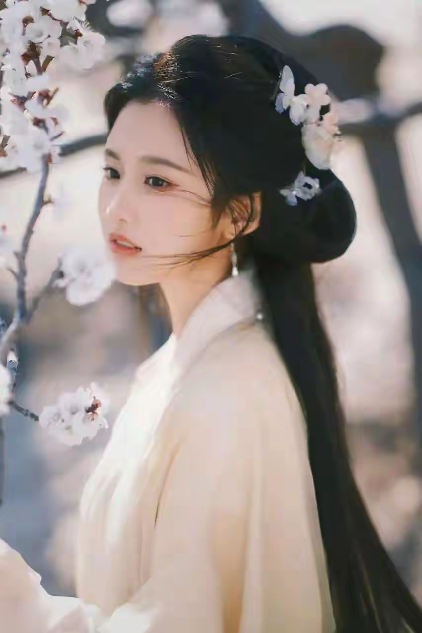 写真美图-美人林下对花卧 #高考起航梦想生活