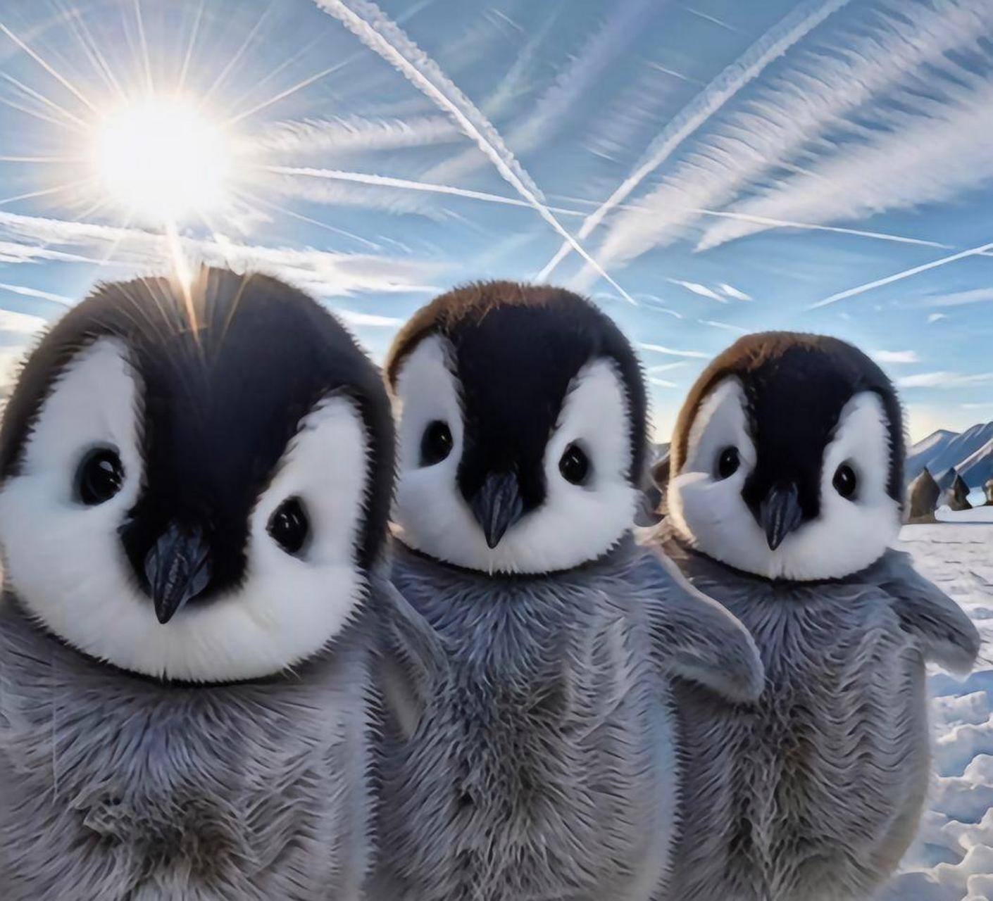 可爱的企鹅宝宝