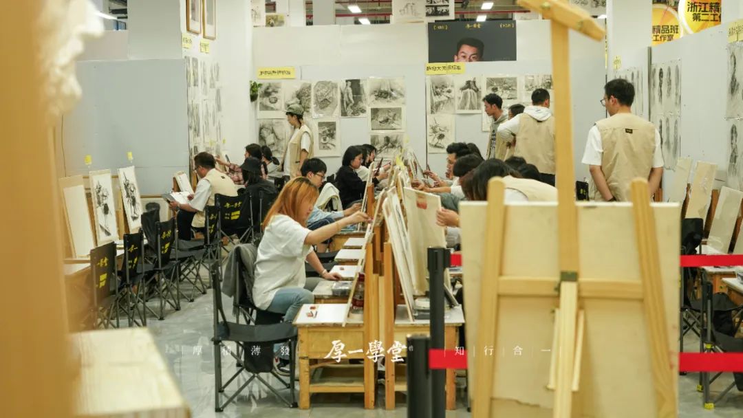 端午周末来厚一画室,看名师范画,听艺考公开课,真实班型氛围!