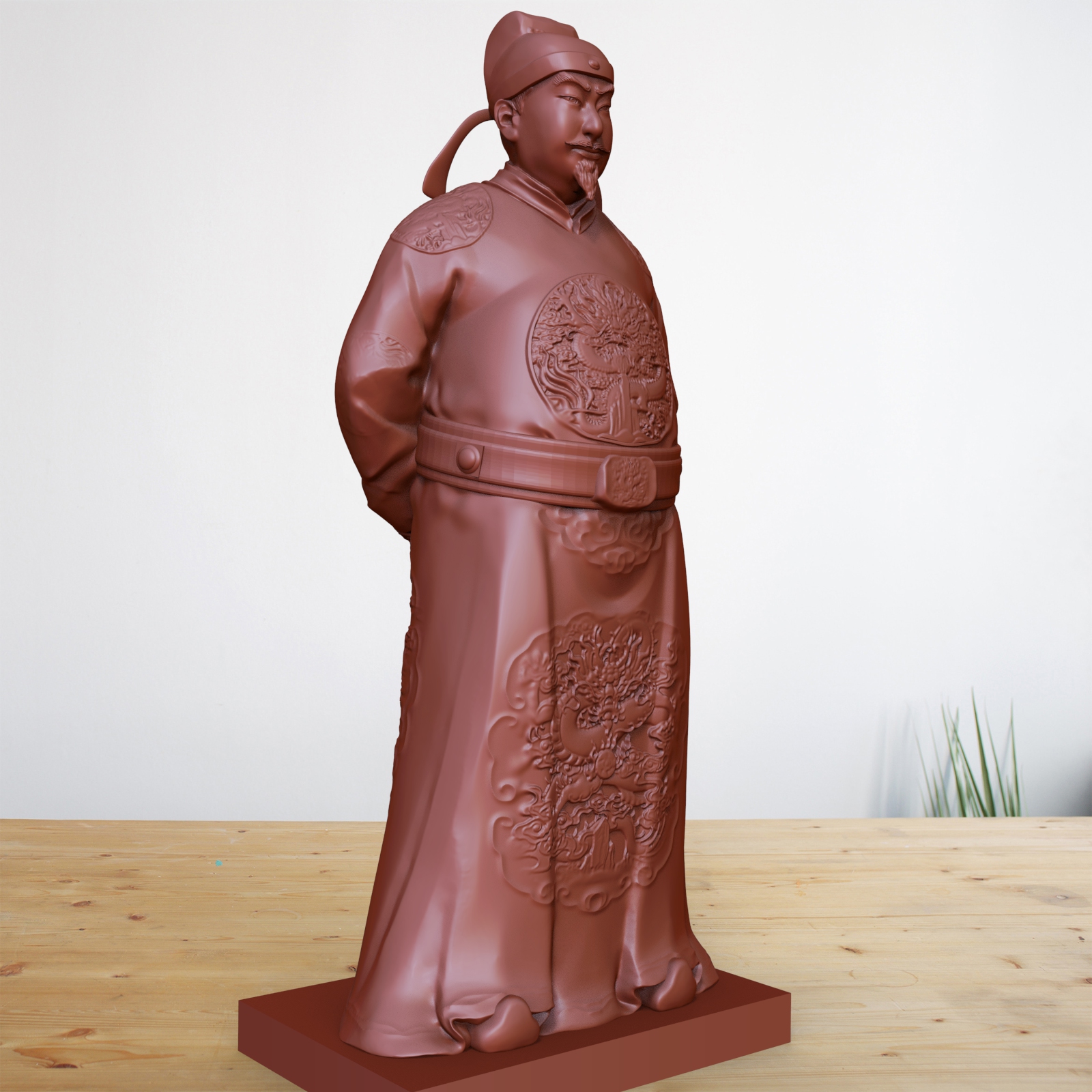 李世民雕像的梦回今生