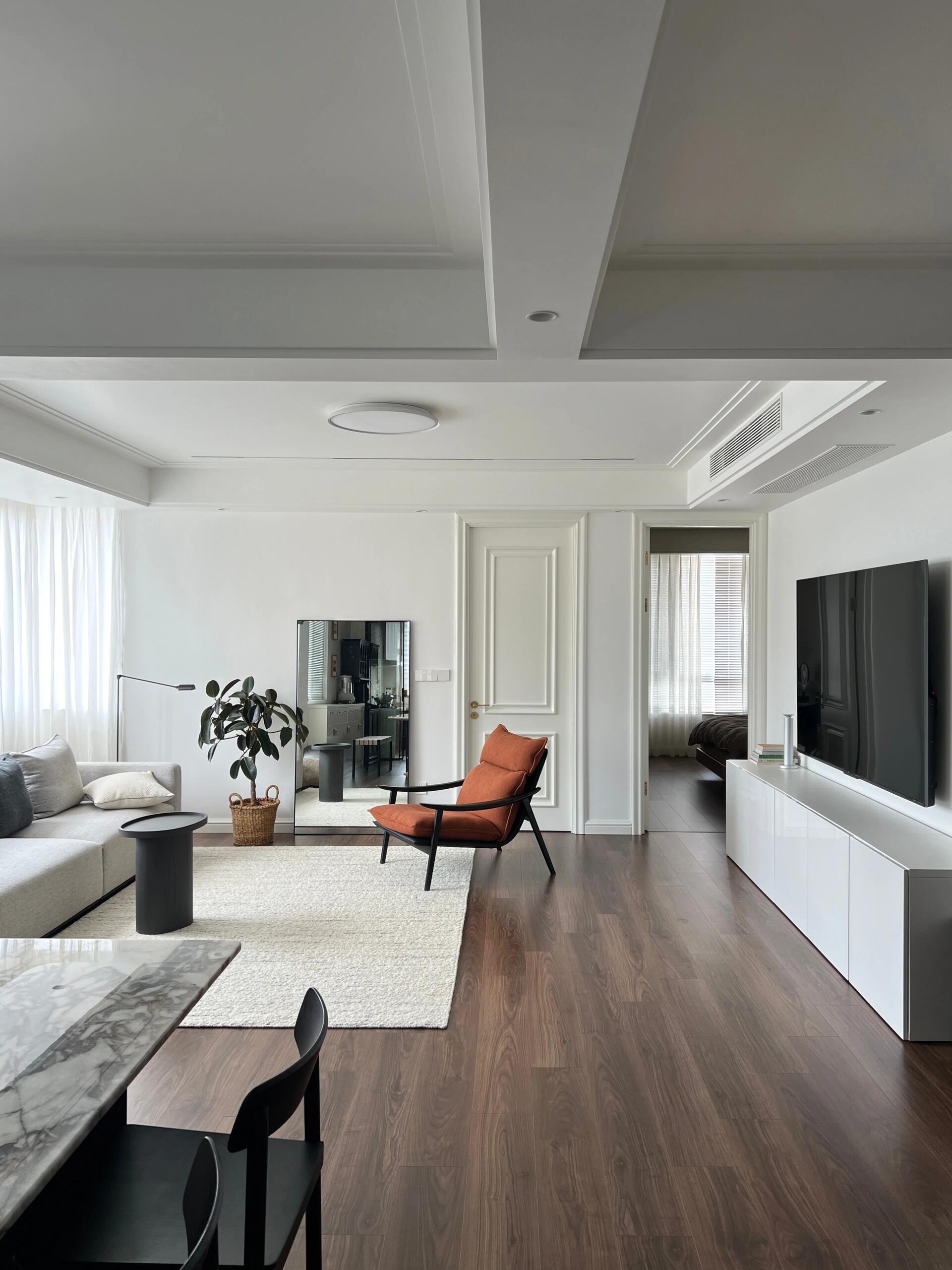 120平三室两厅两卫,根据自己喜欢的风格装出来的家真的太好住了.