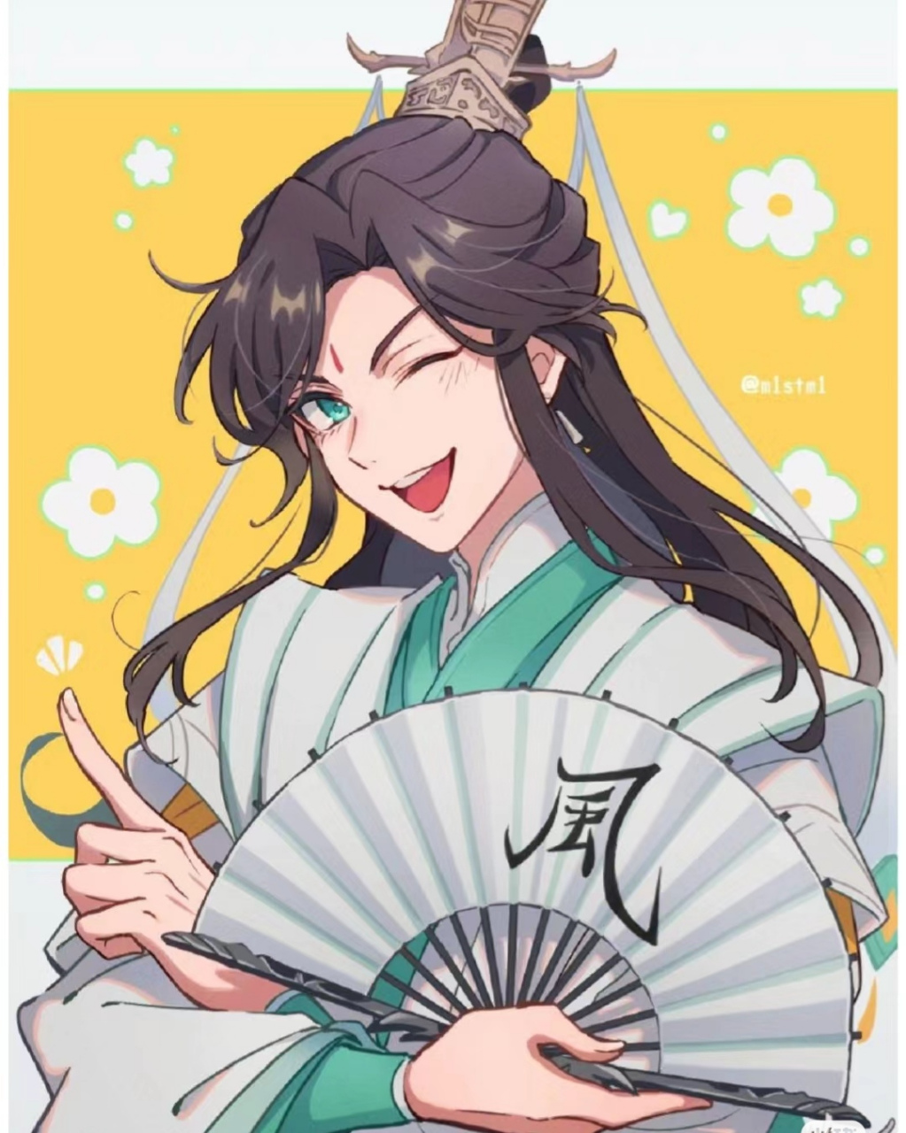 可爱的风师娘娘#天官赐福