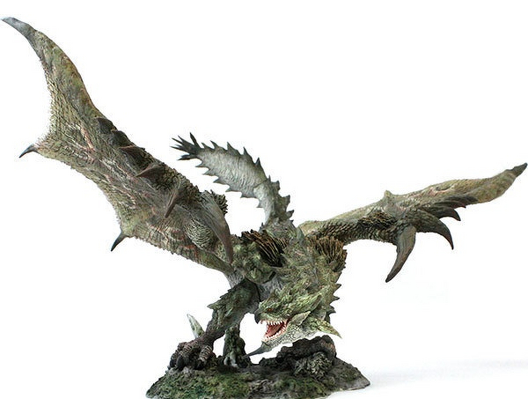 模型欣赏:capcom 卡普空 cfbcm 怪物猎人 雌火龙 手办,它是该系列游戏