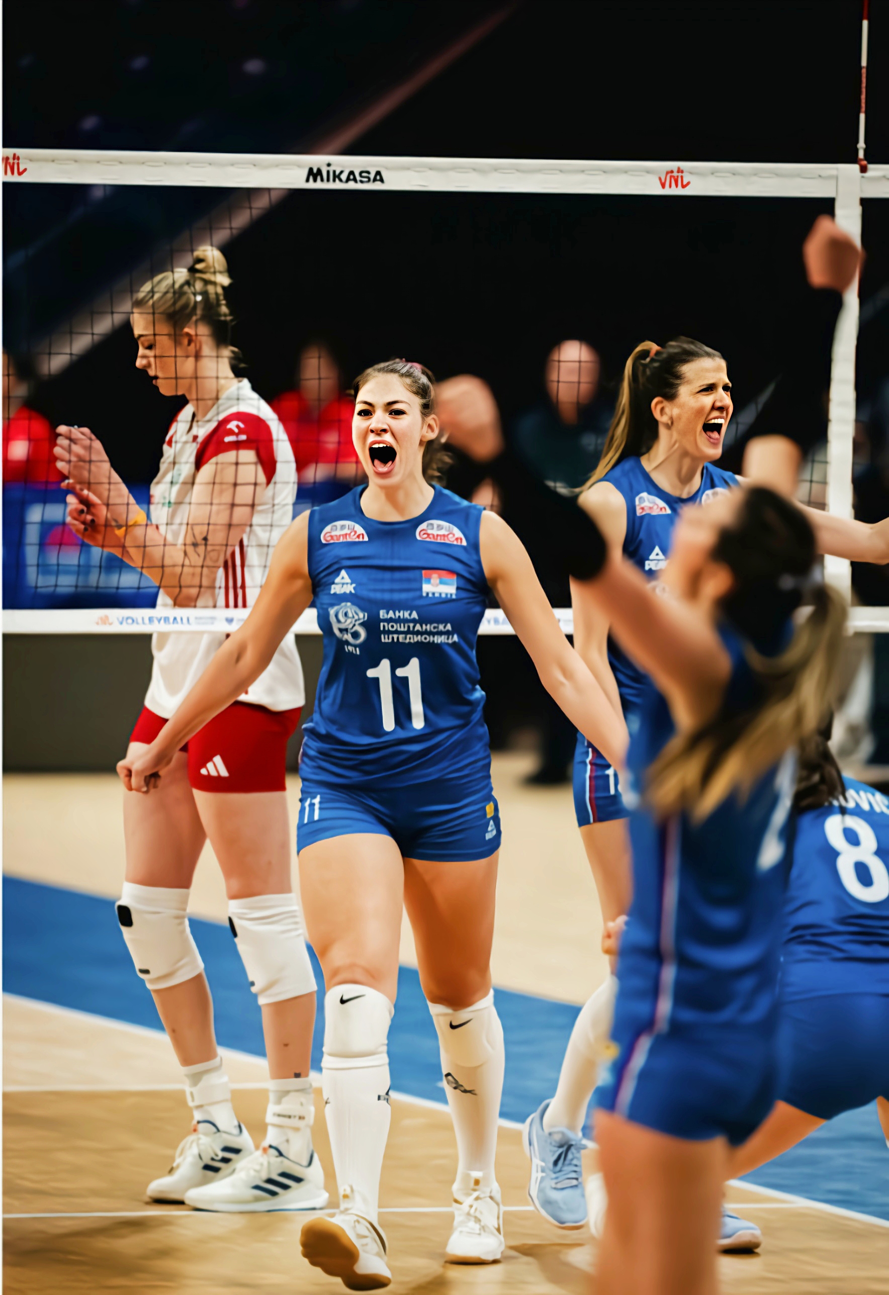 2024年世界女排联赛美国站 波兰女排塞尔维亚女排