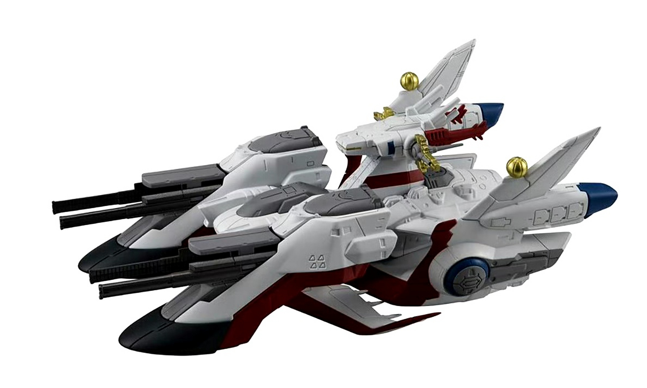 模型欣赏:pb限定食玩 fw gundam converge sb 大天使号 ,可以再现弹射