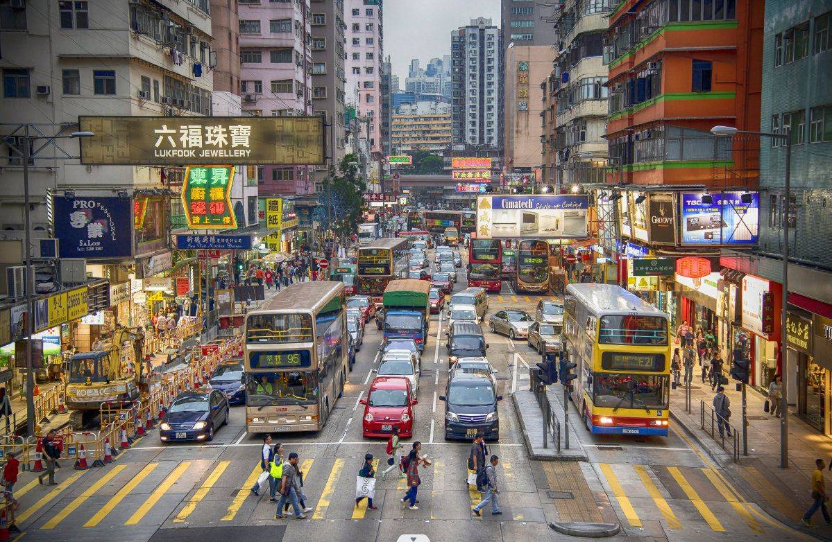 香港街景壁纸高清图片