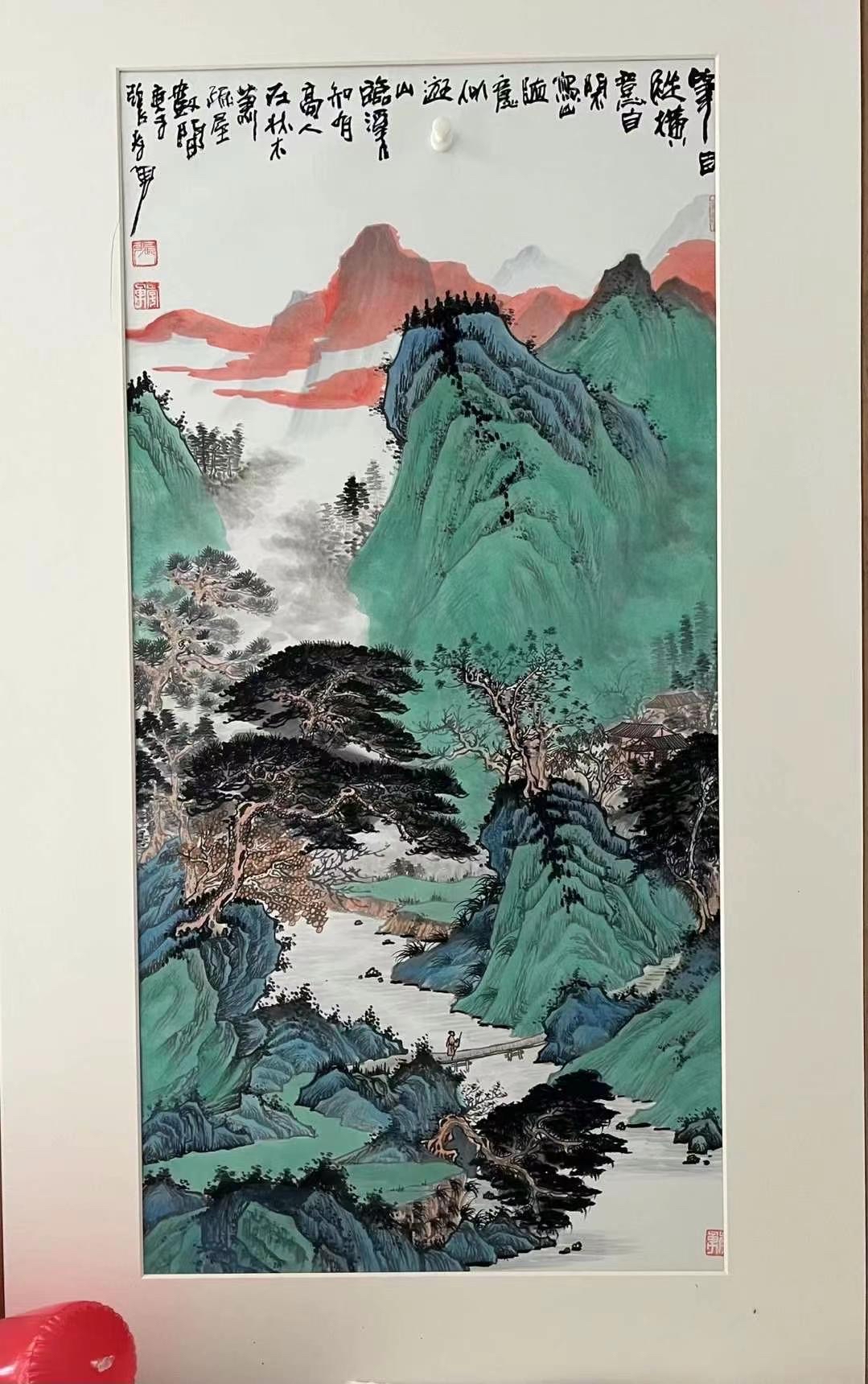 张孝勇!四尺整纸合影