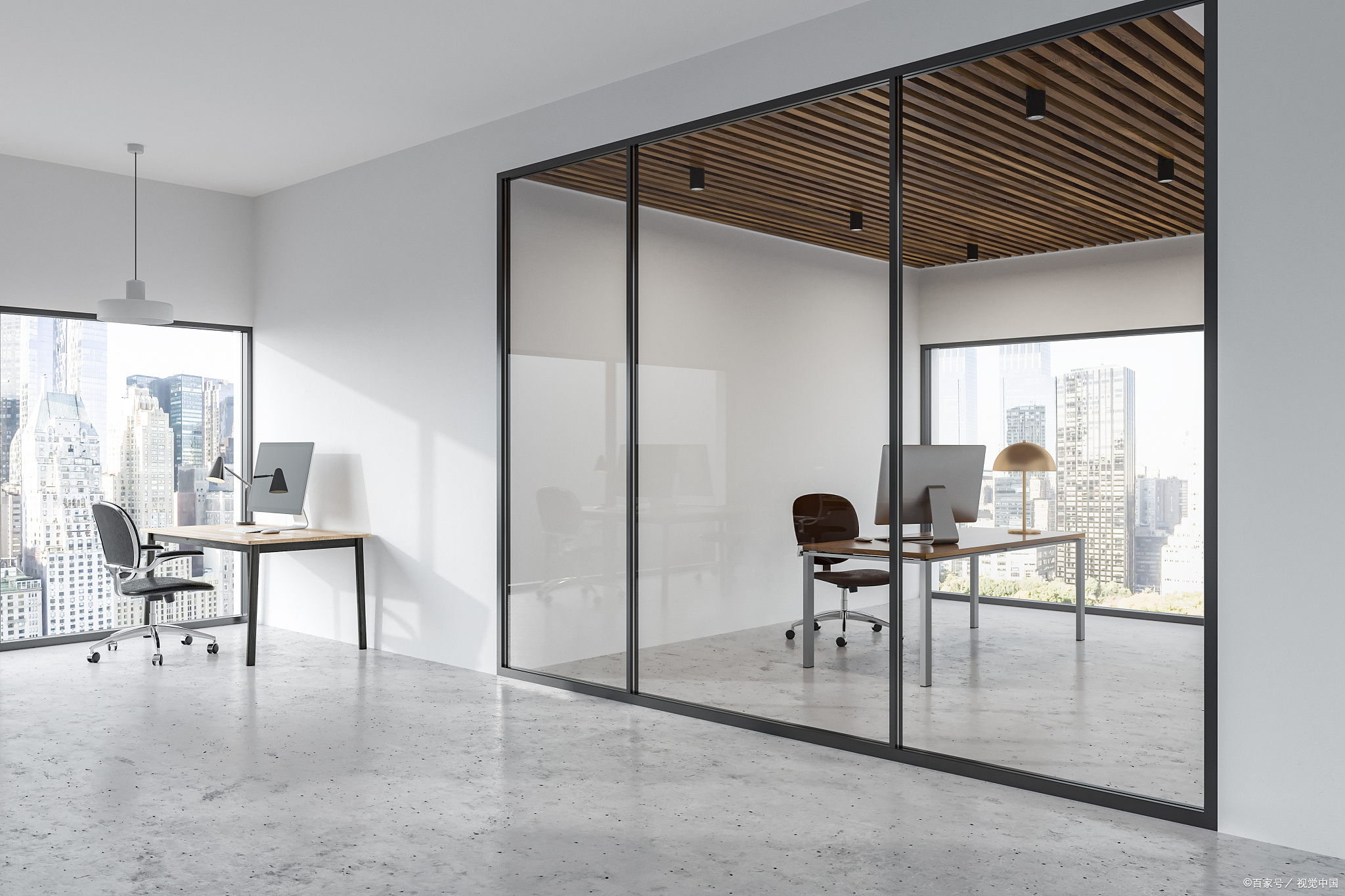 青岛玻璃隔断的设计与应用原理