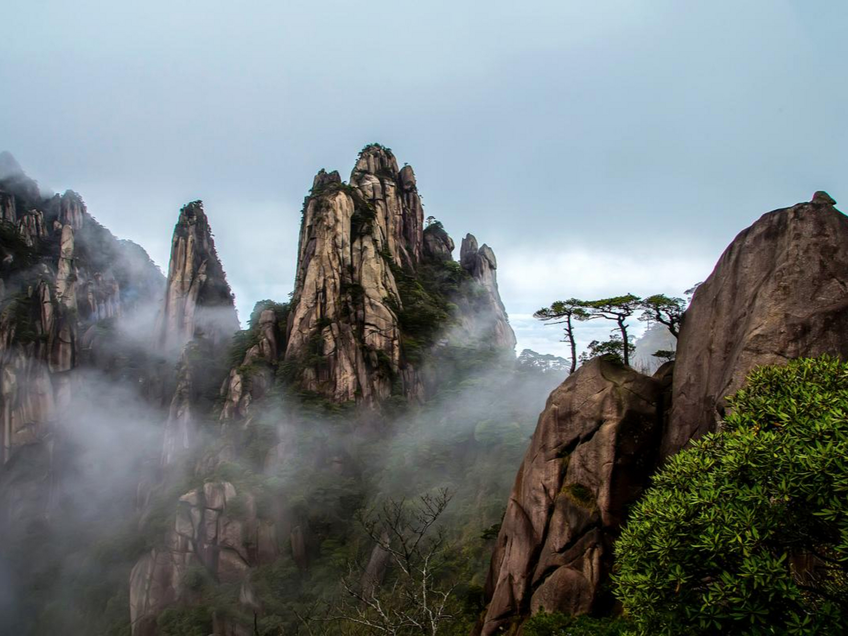 目的地心动指南#江西三清山:是怀玉山脉的最高峰,这里是道教圣地