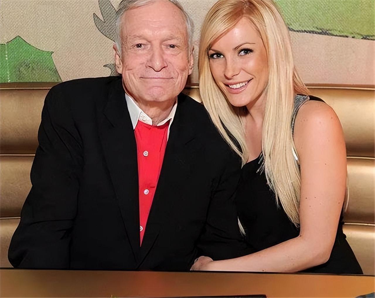 花花公子创始人休·海夫纳:86岁娶嫩模为妻,一生谈过2000个女友