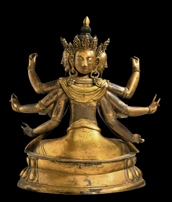 清乾隆 大随求佛母像赏析|中贸圣佳2024春拍