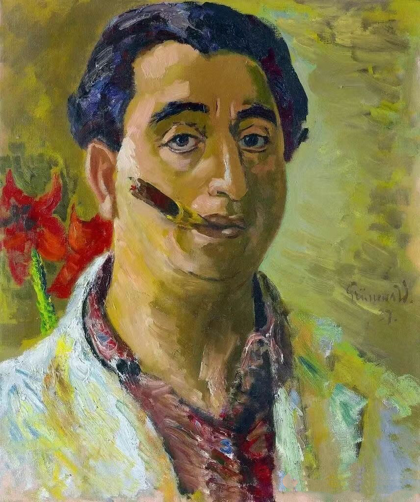 瑞典现代艺术第一代领军及核心人物,表现主义画家,作