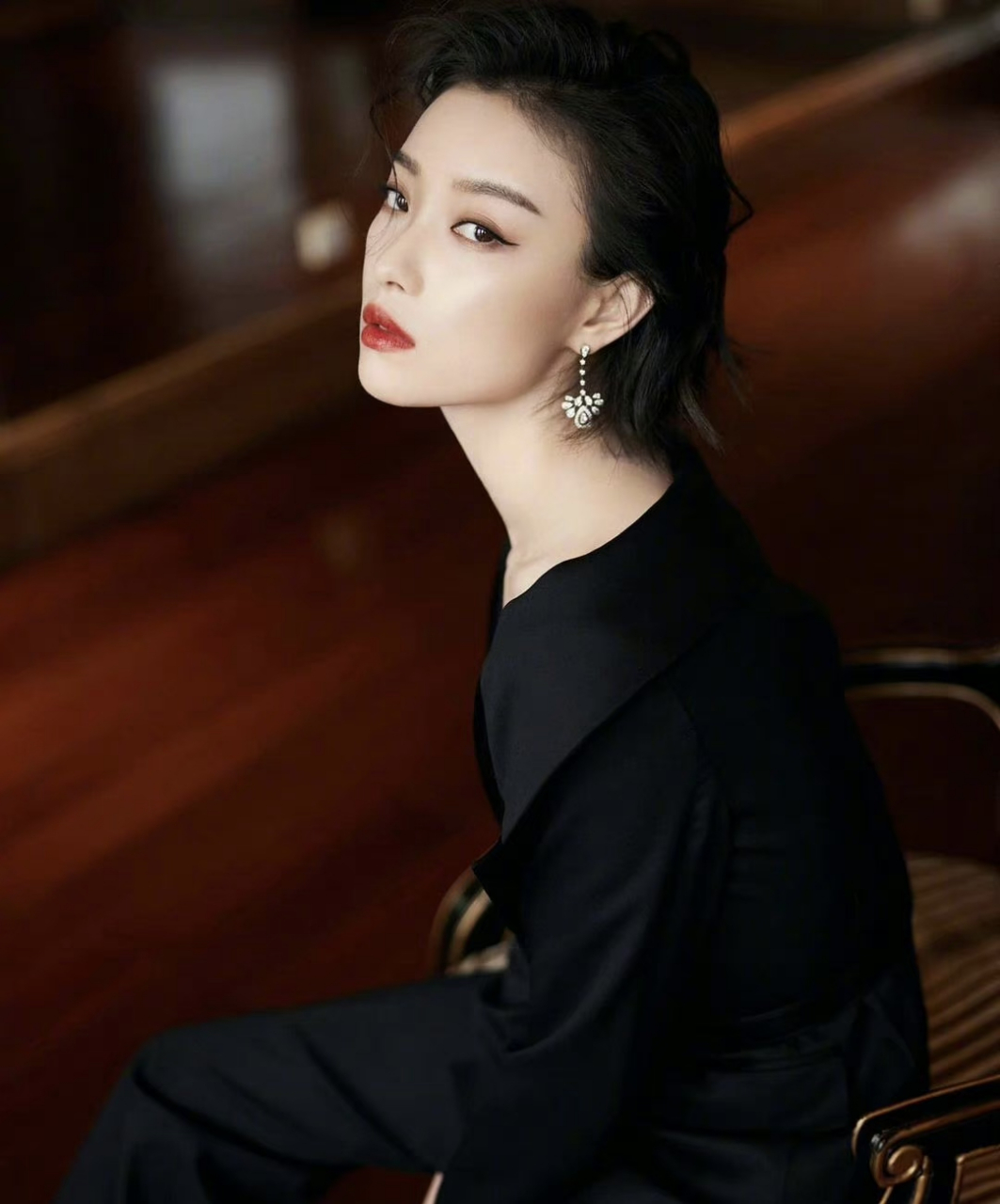 倪妮风情万种#明星生图大赏