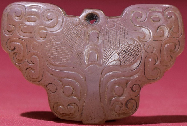 古玉老玉高古玉兽面纹挂饰