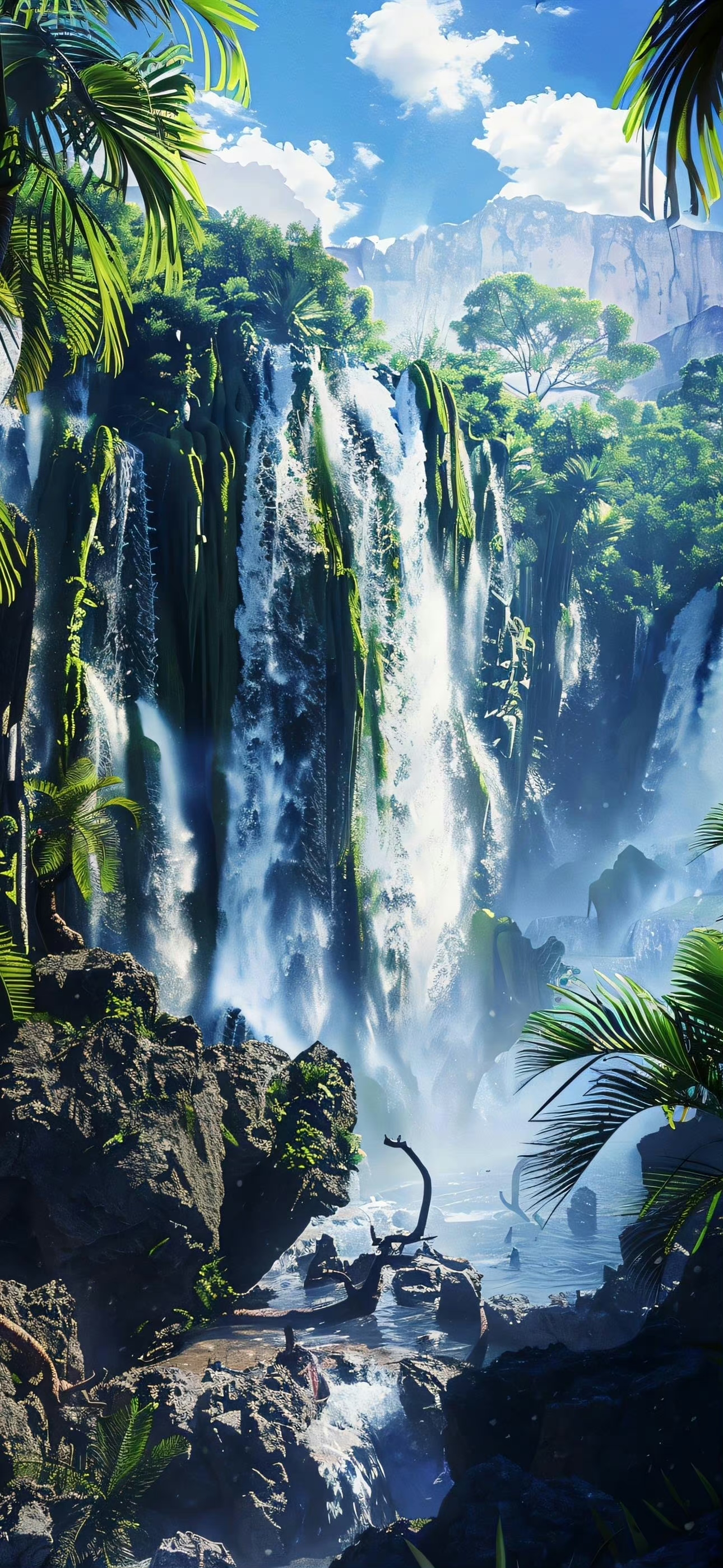 9张高山流水壁纸,一起来看看吧!