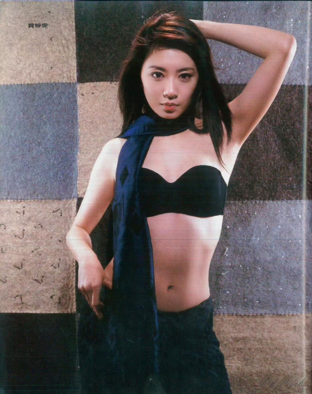 贾静雯其实也有狂野诱人的一面!