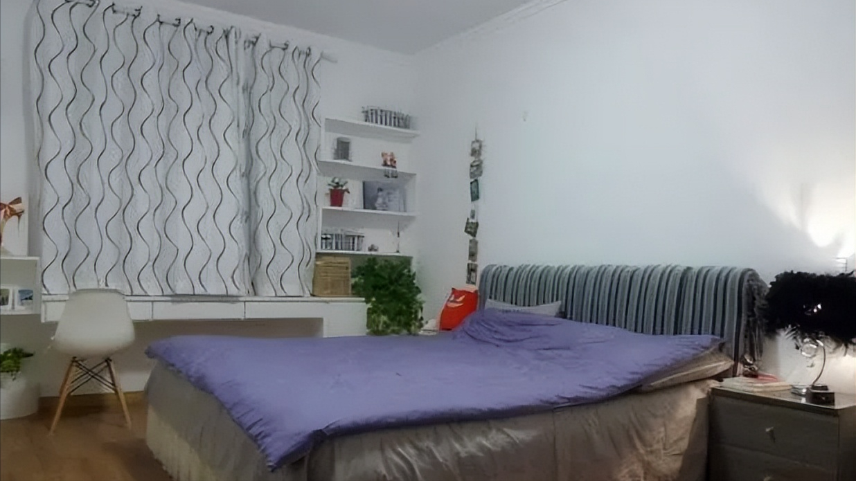 110平新房完美装修:卧室太美,让人不想起床