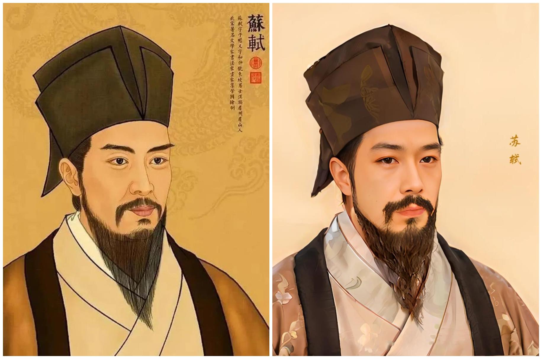 ai技术复原古人"苏氏三杰":看苏氏父子给你朗诵诗歌