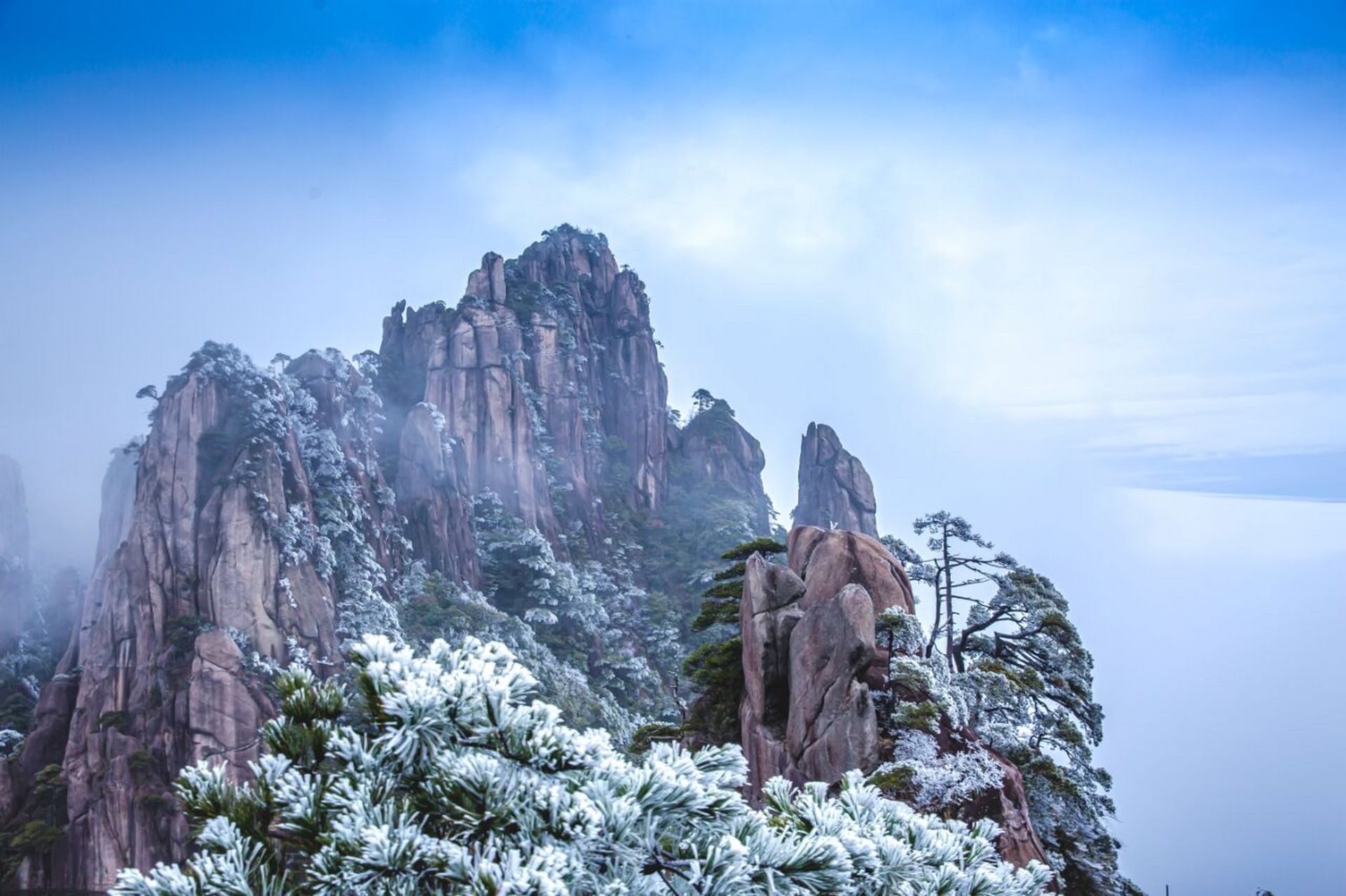 江西上饶十大名山图片