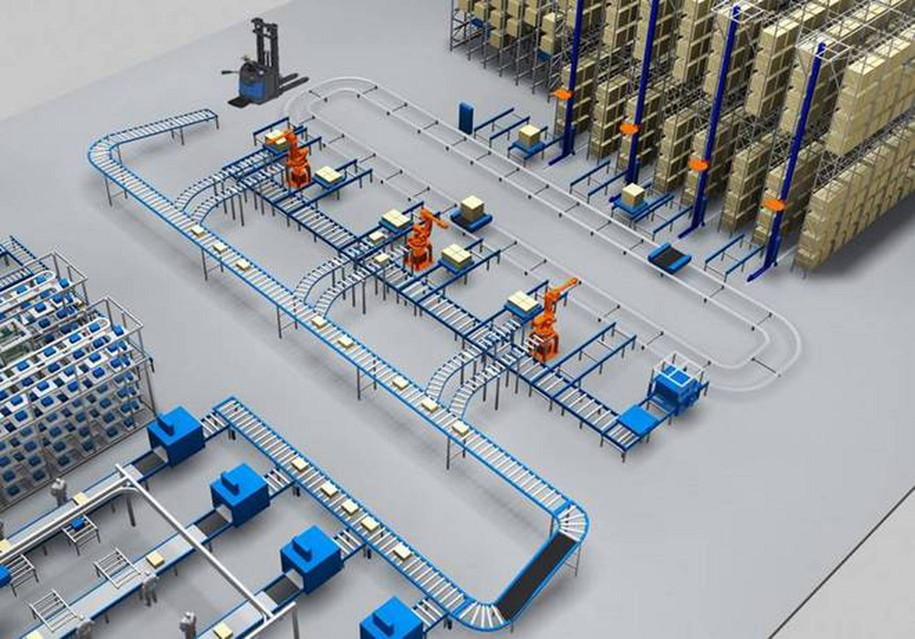 智慧仓储数字孪生可视化平台结合信息化技术,实现仓库三维模型构建与